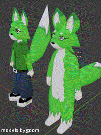 goom's 3d models